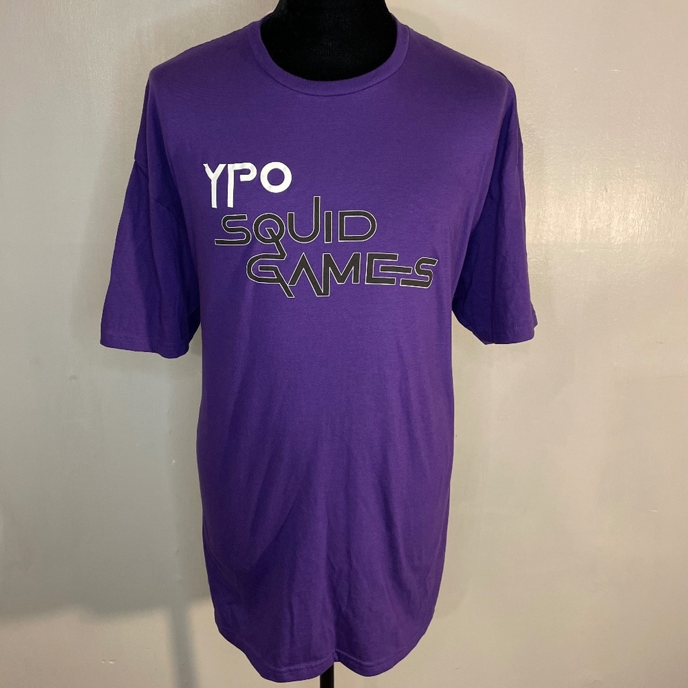 YPO Young Presidents' Organization Squid Games Purple T-Shirt Size 2XL